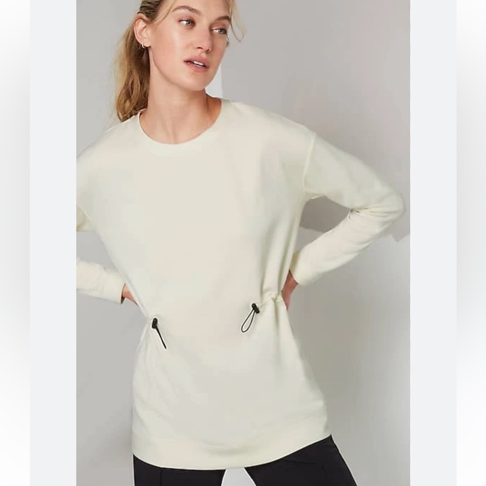 J Jill Fit Cinch Waist Sweatshirt